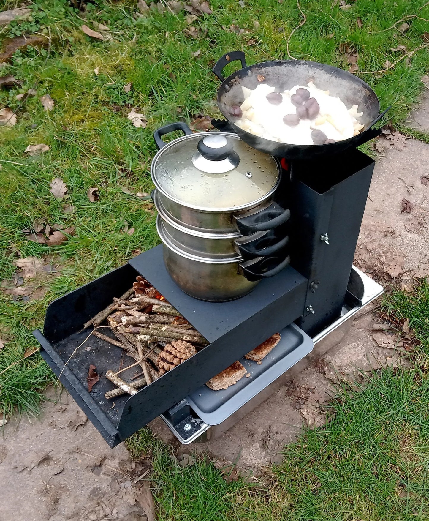 Social Tawi Biochar Stove